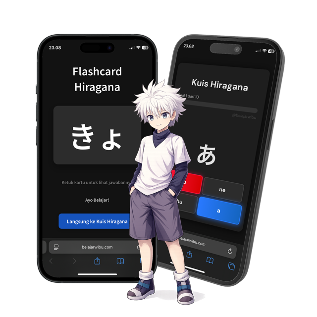 Flashcard Hiragana